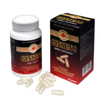 Top Quality Canadian Vita Dried Ginseng 500mg 5-year-old Canadian ginseng capsules 3