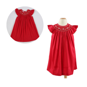 Good Quality Baby Smocked Dress ODM And OEM For Baby Girl Short Sleeve High Grade Product Top Selling Vietnam Manufacturer 6