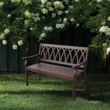 Cris Cross Garden Bench Outdoor Furniture Patio Wooden Bench Modern Style Factory Price Outdoor Chairs Vietnam Manufacturer 4