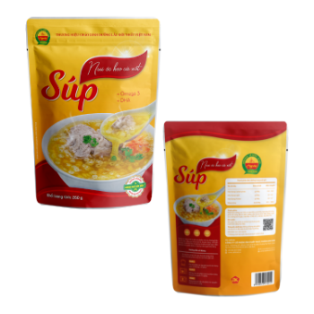 Pig brain macaroni soup with carrot instant soup High Specification No preservatives ready to eat made in Vietnam 6