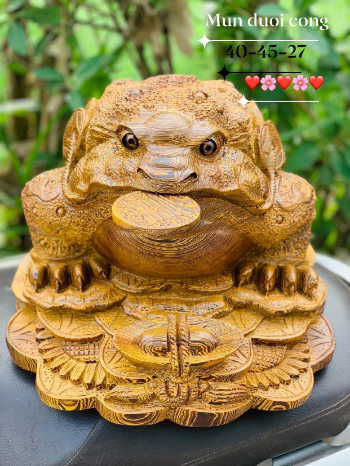 Toad Factory Hot Sale Handcrafted Natural Wooden Sculpture From Viet Nam Best Selling 2024 2