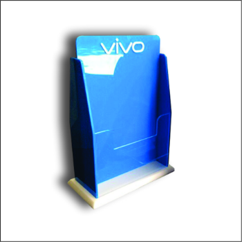 Leaflet Holder Hot Selling Variety Shapes Customized Packing Acrylic Display Origin Size Made in Vietnam 1