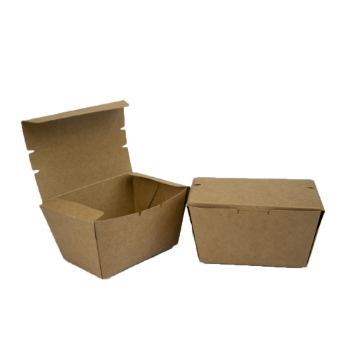 Picnic Paper Box Kraft Bio-Degradable High Quality Takeaway For Food Cardboard Iso Supplier Carton From Vietnam Manufacturer 1