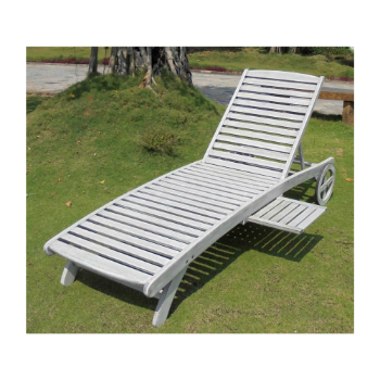 Sun Bed Lounger Low Moq Wooden Material Sun Loungers For Hotel Or Villa Modern Design Made In Vietnam Manufacturer 3