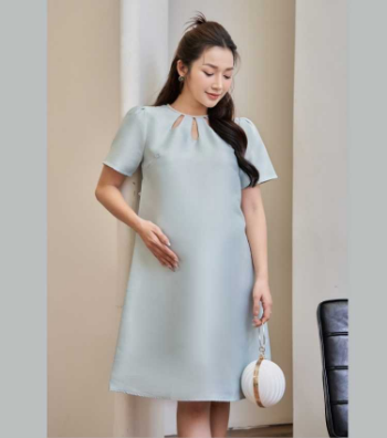 Maternity Dress Good Choice Studded With Teardrop Stones V620 Anti-Shrink Sweat-Absorbent Casual Wear Good Absorbency 8