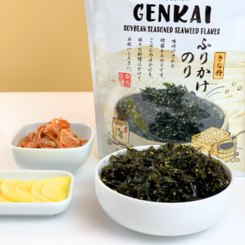 Family Seaweed Soy Bean Kinako Seaweed Rice 50G Top Favorite Snack Good Quality convenient Instant Food Dried Packed In Bag 4