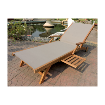 Waterproof Sun Lounger Low Moq Wooden Material Sun Loungers For Hotel Or Villa Modern Design Made In Vietnam Manufacturer 4