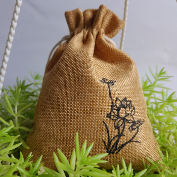 Best seller Natural Aroma Beads Scented Sachet Bag Customized Natural Linen Fabric Sack With Coffee beans 2024 Vietnam 1