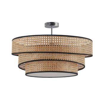 3-tier bamboo ceiling light, Lamps made from handmade materials, home decoration accessories, wholesale.
