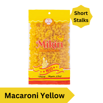 Hot Selling Yellow Macaroni Bags Pasta Spaghetti Minutes Cooking Time Vietnam Yellow Macaroni ( short Stalks ) Refined Processing Type 4