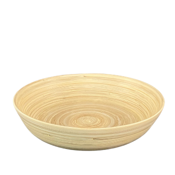 Eco-friendly Bamboo Craft Customized Kitchenware Organic spun bamboo bowls safe for health Homeware Crafts Made In Vietnam 4