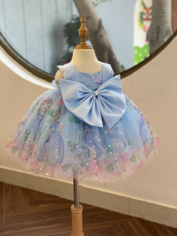 High Quality Elegant Newborn Dress Good Choice New Design Using For Baby Girl Pack In Plastic Bag Made In Vietnam Manufacturer 1