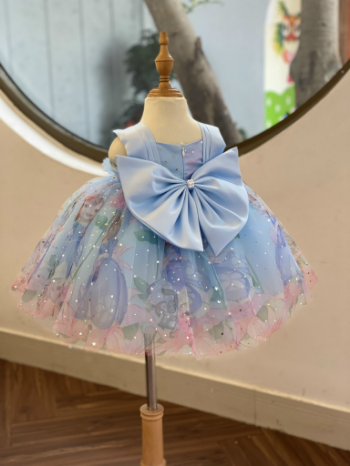 High Quality Elegant Newborn Dress Good Choice New Design Using For Baby Girl Pack In Plastic Bag Made In Vietnam Manufacturer