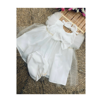 Elegant Newborn Dress Good Choice New Design Using For Baby Girl Pack In Plastic Bag Made In Vietnam Manufacturer 4