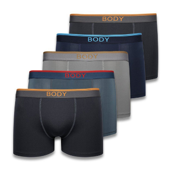 Wholesale Price Men's Boxer Briefs 4-Way Cool Fabric Elastic Good Absorbency Men's Underwear Clothing New Trend 2