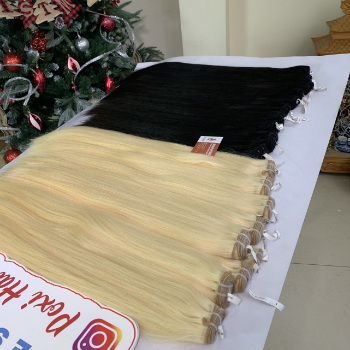 Machine Weft Natural Straight Hair Extensions Bulk Sale Virgin Hair Beauty And Personal Care From Vietnam Manufacturer 6