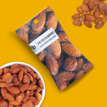 Salt Roasted Almond 40G Good Price  Low Fat  Instant Use Crunchy Small Bag Stir Fried Manufacture From Vietnam 7