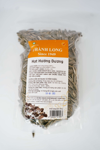 100% Natural Sunflower Seeds HACCP OPP Bag High Quality Thanh Long Confectionery Flavor ISO Certificate From Vietnam Manufacturer 7