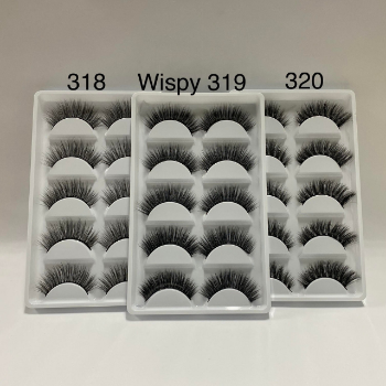 Wispy 7D 318 319 320 High Quality Professional Pre Made Fan Eyelashes From Vietnam Best Supplier  4