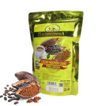 Vietnam Pure cocoa powder - good taste for making beverage - product for coffee shop - Golden Cocoa - Made in Vietnam 3