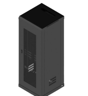 Professional Manufacture Data Center 32U-D 800 - BLACK RUNAWAY COMMERCIAL DOOR Network Cabinet 4