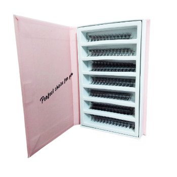 TD Lashes Ultra Speed 2D Box Mix Size Synthetic Hair Hand Made eyelash extension With Custom Logo Packaging Box Fast Shipping 2
