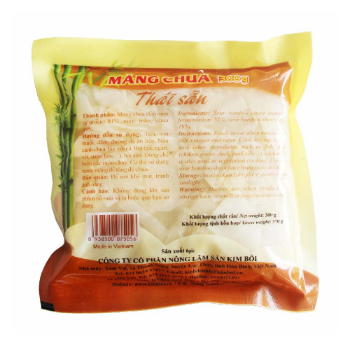 Vietnamese Sliced Pickled Bamboo Shoots In Packet Pale Color Natural Fermentation Sweet And Sour Taste 24 Months 1