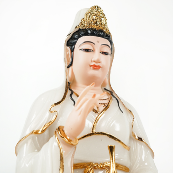 Resin Guan Yin Bodhisattva Statue Decoration Sculpture Statue Customized Size For Home Decoration Design Service Made in Vietnam 5