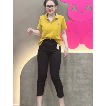 Women T Shirt Wholesale High Quality Competitive Price Natural Purchase Casual Each One In Poly Bag Vietnam Manufacturer 1