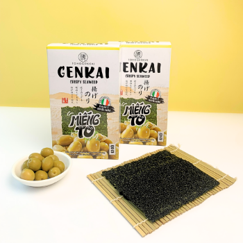 Seaweed Snack Flavored Super Crispy Seaweed Snack Traditional Italian Olive Flavor 17.5G Good Price Crunchy Instant Food 3