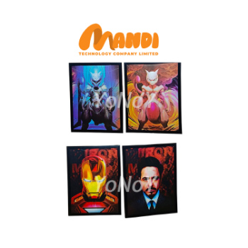 3D Flip Anime Poster Good Taste Animation Characters Decoration 3D Flip Effect Custom Packing Made In Vietnam Factory Avengers 4