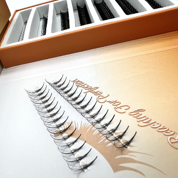 Wispy 5D Mix 7 Length eyelash box OEM Beautiful color using for beauty pack in tray or box from Vietnam Manufacturer 1