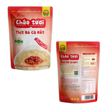 Delicious Porridge Top Sale Fresh Ingredients Ready To Eat ISO HACCP Packing In Bag Made in Vietnam Manufacturer 5