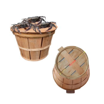 Hot Selling Fruit Basket Wood Clothes Dirty Laundry Basket Storage Baskets Bins Durable Eco-Friendly Material From Viet Nam 3