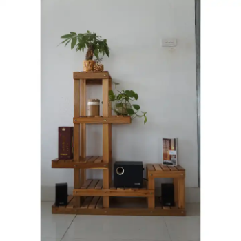 OEM ODM Hot Selling Customized Service Low MOQ Supplier Brand 5-LAYER FLOWER SHELF Convertible Adjustable Eco Friendly 1