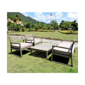 Wood Outdoor Furniture Product With 4 Position Chairs For Hotel And Restaurant Luxury Design Made In Vietnam 2