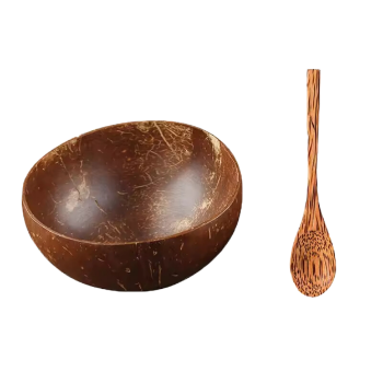 Best Selling Coconut Shell Bowl Wholesale from 100% beautiful coconut salad bowl made in Vietnam 4