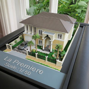 Architectural Scale Model High Quality High Precision Using For Real Estate Display Packed In Strong Wooden Cases 4