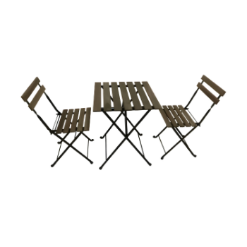 Hot Item Set Bistro Table And Chairs Modern Grounding Accessories Customized Color Traditional Style Vietnam Manufacturer 3