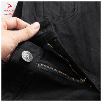 Vietnam Exporter Black Jeans Fashion Men Casual Sustainable Cotton Twill Weave Jeans Slim Fit Men New Style 5