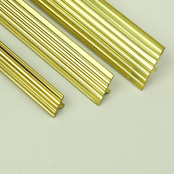 Wholesale T Shape Brushed Copper Stainless Steel Tile Trim Factory Price Customization OEM ODM Packaging Vietnam Manufacturer 6