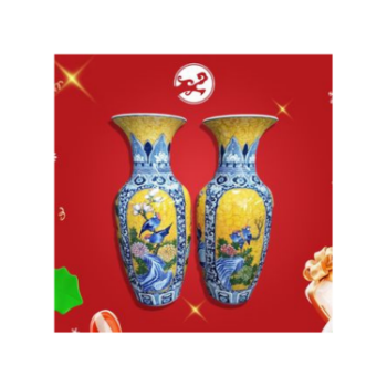 Big Floor Vases Decorative High Specification  Classic Gift   Tall Floor Vase Carton Box  Vietnam Bulk 4