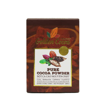 OEM, ODM, Private label "Golden Cacao" Pure cocoa powder for hotel, restaurant, making drink and cake, HucaFood Brand 3