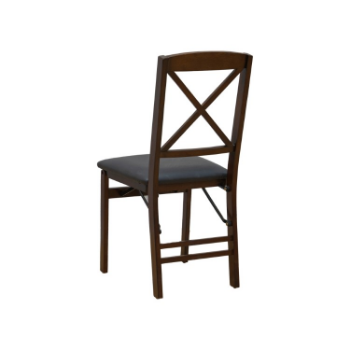 Folding Dining Chair Rubber Wood Plywood Brown Modern Kitchen/ Dining 5-Layer Cartons From Vietnam Manufacturer 5