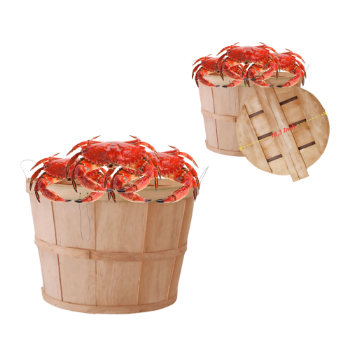 Top Product Fruit Basket Wood Clothes Dirty Laundry Basket Storage Baskets Bins Hand-Made Products Eco-Friendly Material (copy) 1