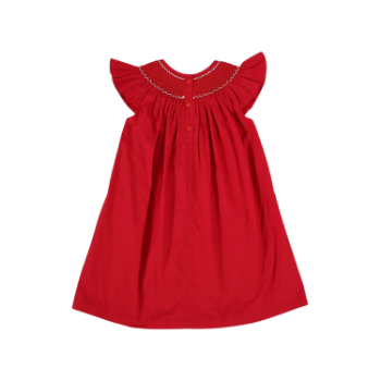 View larger image Add to Compare  Share High Quality Smocked Dresses For Girls For Baby Girl Short Sleeve ODM And OEM For Baby Girl Short Sleeve Vietnamese Manufacturer 3