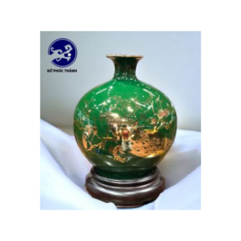 Vase Ceramic Vase Competitive Price  Transparent  Living Room  Indoor  Carton Box  Made In Vietnam Wholesale  Ceramic Vase Cheap Price  Decoration  Living Room  Party, Presents, Travel, Wedding Customized Packing Made In Vietnam Wholesale 4