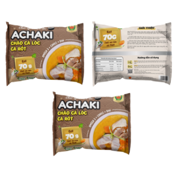 Achaki Snakehead fish and carrot delicious porridge High Specification  fresh ingredients using for baby made in Vietnam 3