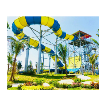 Boomerango Water Slide Park Variety Anti Ultraviolet Using For Water Park ISO Packing In Carton Asian Manufacturer 6