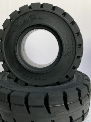 MR-SOLID Tire For Forklift 6.50-10 Natural Tire Wholesale Made By Korean Technology Using For Forklift Iso Customized Packing 2